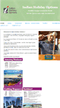 Mobile Screenshot of indiaholidayoptions.com